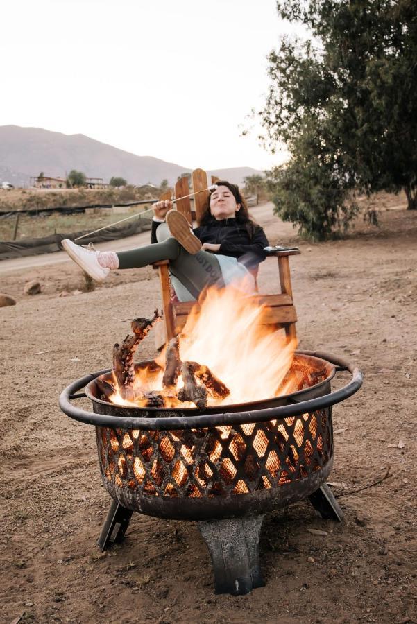 Lago Valle Wine Glamping Valle de Guadalupe Eksteriør bilde